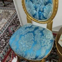 مبل سلطنتی ۷نفره رنگ فیروزه ای سالم چوپ راش|مبلمان خانگی و میز عسلی|تهران, مشیریه|دیوار