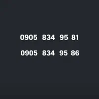 دو خط ایرانسل جفت مشابه 0905