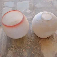 حباب لوستر و دوعدد لوستر قدیمی|لوستر و چراغ آویز|اصفهان, باغ زیار|دیوار