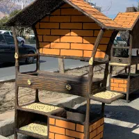 باربیکیو،کبابپز،میزصندلی باغی،اتشکده و آتشدان