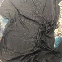 چادر مشکی طرح دار هی