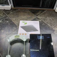 ترازو وزن کشی کمری شیشه ای ضخیم تا۱۸۰کیلو ارسال