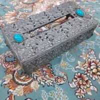 ست دکوری خاص ساعت دیواری طرح نقره و نگین فیروزه ای|ساعت دیواری و تزئینی|پردیس, فاز ۱۱|دیوار