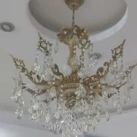 ۲ عدد لوستر جنس برنجی
