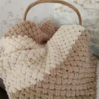 پتو پافی ترک دست باف نوزاد وکودک نرم ولطیف ومخملی|رختخواب، بالش، پتو|تبریز, |دیوار