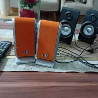 ۲ عدد اسپیکر کار کرده|قطعات و لوازم جانبی رایانه|رشت, معلولین|دیوار