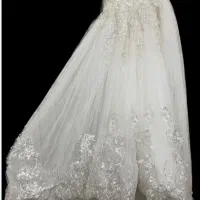 لباس عروس دنیاله دار ولباس مجلسی