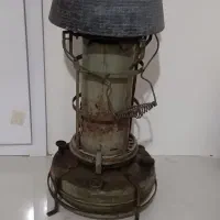 چراغ علاالدین قدیمی ته برنجی بهمراه هرکاره