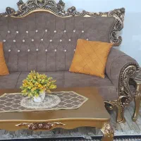 مبل سلطنتی هفت نفره|مبلمان خانگی و میز عسلی|رحیم‌آباد, |دیوار