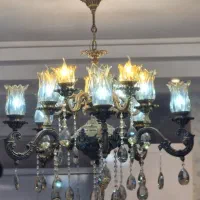 لوستر|لوستر و چراغ آویز|اصفهان, مشکین|دیوار