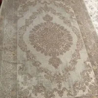 فرش مدرن گل برجسته