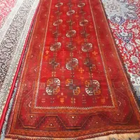 قالی دست باف ترکمن قدیمی اطیقه