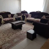 مبل ۷نفره سالم باجلومبلی ‌عسلی درحدنو|مبلمان خانگی و میز عسلی|جلفا, |دیوار