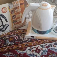 چای سازنووتمیز همراه باکارتون سلطان اباد|سماور، چای‌ساز، قهوه‌ساز|فشاپویه, |دیوار