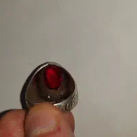 انگشتر نقره/مردانه/یاقوت/رکاب/نگین|جواهرات|باقرشهر, |دیوار