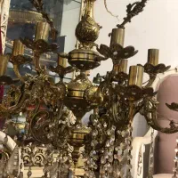 لوستر برنج|لوستر و چراغ آویز|رامسر, |دیوار