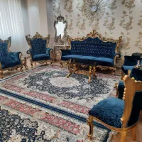 مبل استیل سلطنتی تمام چوب