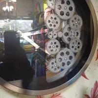 ساعت چرخ دنده ای استیل