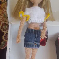 عروسک قلاب بافی