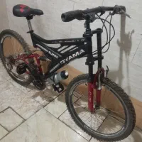 دوچرخه 24 دنده ای کمکدار حرفه ای در حد نو|دوچرخه، اسکیت، اسکوتر|قزوین, |دیوار