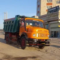 حمل مصالح و بار با کامیون کمپرسی 6 چرخ