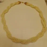 دو عدد گردنبند مروارید اصل