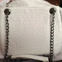 کیفه زنانه سفید خارجی مجلسی