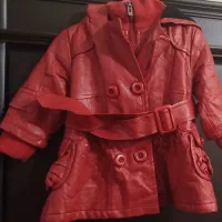 کاپشن چرم دخترانه