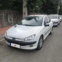 ۲۰۶ سفید تیپ ۵ لاستیک نو مدل ۹۰
