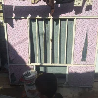 دروپنجره ودرب حیاط اهنی|مصالح و تجهیزات ساختمان|کارون, |دیوار