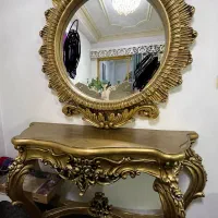 ساعت کنسول و اینه کنسول|بوفه، ویترین، کنسول|بابلسر, |دیوار