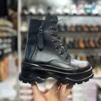 نیم بوت تمام چرم طبیعی