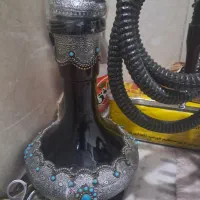 قلیان طرح فیروزه کوبی شده