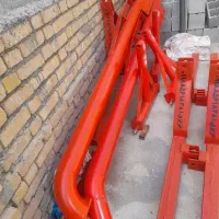 جرثقیل پشت تراکتوری|ماشین‌آلات صنعتی|کوزران, |دیوار