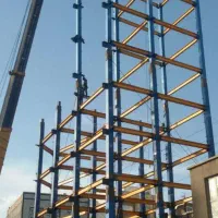 ساخت ونصب اسکلت های سبک وسنگین فلزی وتیرورق