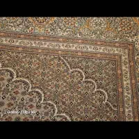 فرش جفت شش متری ماهی گل ابریشم|فرش|عسگران, |دیوار