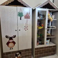 کمدو ویترین کودک|بوفه، ویترین، کنسول|اصفهان, باغ فدک|دیوار