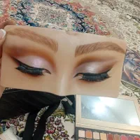 پوست مصنوعی (صورتک) برا آموزش میکاپ چشم و ابرو