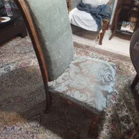 میز نهار خوری هشت نفره صندلی‌ها نو
