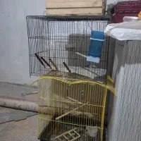 فروش یا معاوضه دو عدد قفس پرنده