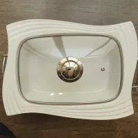 ظرف سوفله خوری ۳ وارمر دار سرامیکی جهیزیه صدرا|ظروف سرو و پذیرایی|شیراز, شهرک گلستان|دیوار