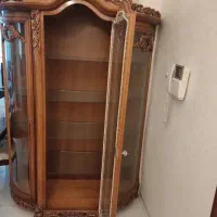 بوفه آنتیک  چوبی دست ساز|بوفه، ویترین، کنسول|تهران, حشمتیه|دیوار