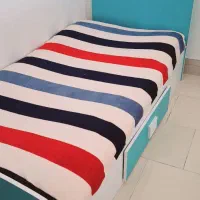 تخت وکمد  کودک ونوجوان|تخت و سرویس خواب|گرگان, |دیوار