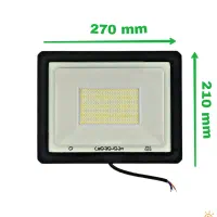 پروژکتور (نورافکن)  ۱۰۰ وات پارس لامپ چراغ براکت|لامپ و چراغ|تبریز, |دیوار