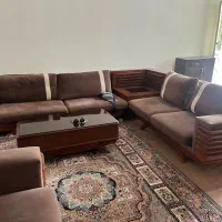 مبل ال ۶نفره با میز وسط