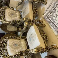 سرویس مبلمان سلطینی با ویترین میز ناهارخوری|مبلمان خانگی و میز عسلی|اصفهان, خواجو|دیوار