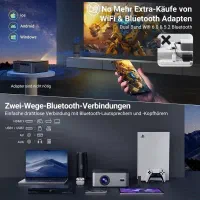 ویدیو پروژکتور 4K HDR برندLonnovix فوکوس خودکار|تلویزیون و پروژکتور|پیرانشهر, |دیوار