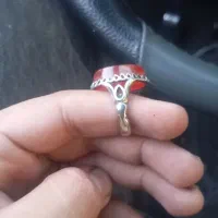 انگشتر عقیق سرخ