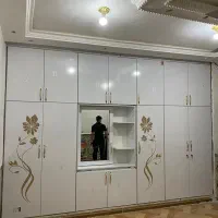 ساخت انواع کمد دیواری ام دی اف و کابینت تحویل ۴روز