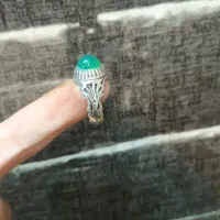 انگشتر عقیق سبز
